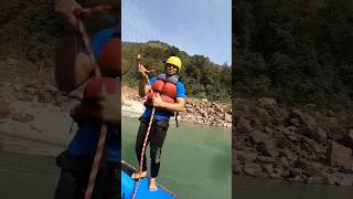 Rafting❤️❤️ rishikesh rafting fy foryou fyp viralshorts adventure [upl. by Earas400]