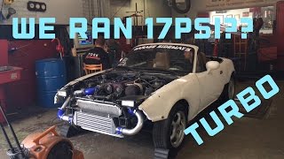 Turbo Miata Makes 220Hp On The Dyno [upl. by Cahilly]