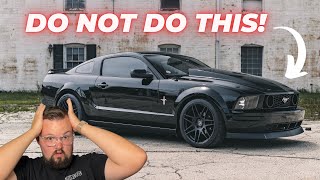 0509 Mustang V6 Mods You Should NOT Do [upl. by Harwell522]