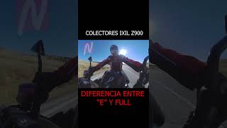 Colectores Ixil Z900 diferencias entre E y FULL Nilmoto shorts [upl. by Leohcin]