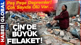 Çinde Peş Peşe Depremler Çok Sayıda Kişi Göçük Altında Kaldı Ölü ve Yaralılar Var [upl. by Sacrod651]