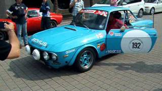 Very Loud Lancia Fulvia 16 HF Rallycar Group 4 [upl. by Evania]