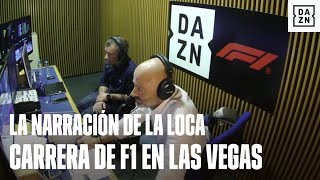 Antonio Lobato no sabía ni cómo sentarse así vivimos la locura de la Fórmula 1 en Las Vegas [upl. by Slrahc]