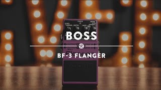 Boss BF3 Flanger  Reverb Demo Video [upl. by Aneehsar]