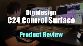 Digidesign C24 Studio Controller Product review [upl. by Nevlin]