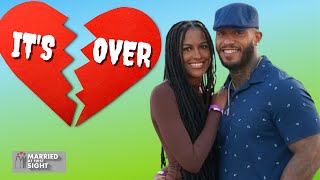 🔥Katina amp Olajuwon Break up🔥Married at First Sight Season 14 Boston [upl. by Oinolopa]