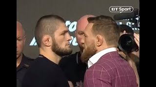 Full UFC 229 press conference Conor McGregor v Khabib Nurmagomedov [upl. by Selle]