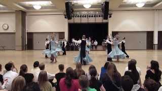 BYU Ballroom Team Viennese Waltz [upl. by Vivica]