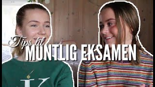 HVORDAN GJØRE DET BRA PÅ MUNTLIG EKSAMEN [upl. by Esinehs]