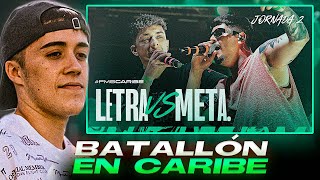 GAZIR reacciona a META vs LETRA en FMS CARIBE 🏴‍☠️ [upl. by Adnorrahs443]