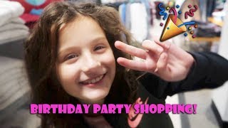 Birthday Party Shopping 🎉 WK 361  Bratayley [upl. by Evalyn329]