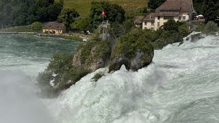 Rheinfall bei Hochwasser 06062024 😎👍🏻 [upl. by Arednaxela]