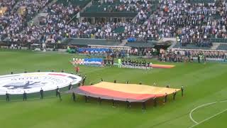 2022 Football Italy national anthem in Mgladbachサッカー イタリア代表 国歌斉唱＠メンヒェングラートバッハ [upl. by Katherine]