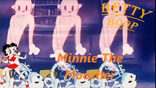 Betty Boop  Minnie The Moocher 1932 Colorized HD [upl. by Ayetal]