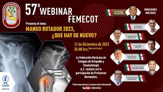 57o Webinar FEMECOT Mango rotador 2023 ¿Qué hay de nuevo [upl. by Eitisahc]