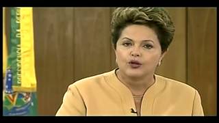 Pronunciamento da presidenta Dilma Rousseff sobre as manifestações no Brasil  21062013 [upl. by Doolittle]