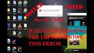 SOLVED Run DLL Error at the time of starting computer [upl. by Ellen]