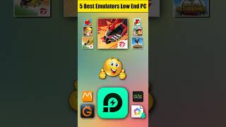 Top 5 New Emulators For Free Fire Low End PC  Best Android Emulator For PC 2024  TMTT [upl. by Schroth861]