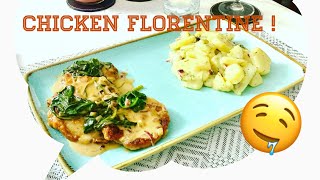 Chicken Florentine Recipe [upl. by Ayoras]