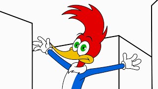 Woody Draws His World  Woody Woodpecker [upl. by Agler]