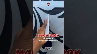 iPhone X Screen and BackGlass Replacement [upl. by Karney]