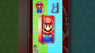 ❤️ Super Mario Bros Refrigerator 😍 mariobros supermario mario luigi toad cartoon [upl. by Bever]