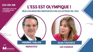 Elisa Yavchitz  « Les entreprises de l’ESS ont déjà remporté 430 marchés pour les JO » [upl. by Kampmeier420]