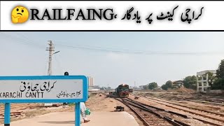 I IM FAST VILOG KARACHI CANTT RAILWAY STATION AdeelRehmanCHANAEL [upl. by Earehs441]