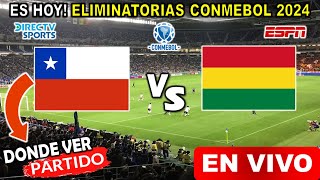 Chile vs Bolivia Ver Partido Chile vs Bolivia Conmebol 2024 Eliminatorias Conmebol 2024 [upl. by Emlyn99]