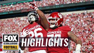 Oklahoma vs Kansas State  FOX COLLEGE FOOTBALL HIGHLIGHTS [upl. by Thorsten80]