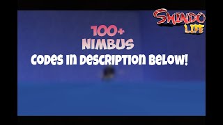 NEW 100 NIMBUS PRIVATE SERVER CODES WATCH NOWW  SHINDO LIFE [upl. by Melvyn176]