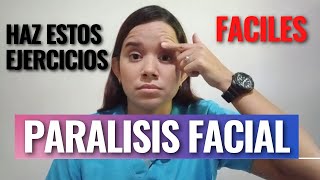 11 Ejercicios FACILES para PARALISIS FACIAL [upl. by Rennane]