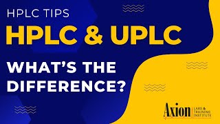 Whats the difference between HPLC amp UPLC [upl. by Nhguavad304]