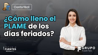 ¿Cómo llenar el PLAME de los dias feriados [upl. by Aihselat]