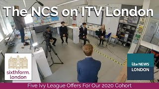 ITV London News Meet Newham Collegiates Four Ivy League Offer Holders [upl. by Eselrahc561]