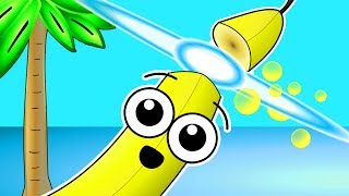 quotIsland Fruits Groovequot  Fruit Ninja Song Learn Fruit Names Super Simple Baby Learning [upl. by Aikim860]