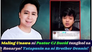 Brother Dennis Debunks CJ David’s Misunderstanding of the Bible [upl. by Birkle]