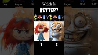 Which is better  inside out expressions 2 insideout digitalcircus [upl. by Lered]