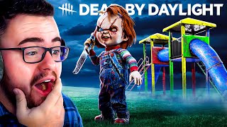 Playing As CHUCKY In DEAD BY DAYLIGHT And This Happened [upl. by Matthus176]