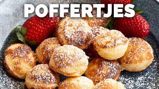 How to make Poffertjes  Dutch Mini Pancakes [upl. by Rysler]