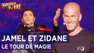 Jamel Debbouze Zinedine Zidane et Omar Sy  Le tour de magie  Marrakech du Rire 2011 [upl. by Greiner]