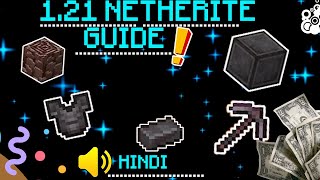 Fastest Ways To Mine Netherite in Minecraft 121 [upl. by Xirtaeb968]