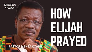 Discover the Secrets to Effective Prayer like Elijah mensaotabil macariusstudios sounddoctrine [upl. by Nosae827]