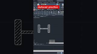 Autocad practice drawing  Cad by Ankit  autocad mechanical autocad autocad2d [upl. by Erdnuaed]