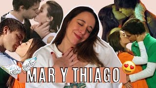 REACCIONO A LOS MEJORES BESOS DE MAR Y THIAGO 😍❤️ Bel✨ [upl. by Aynot]