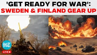 Russia Ukraine War Live  NATO’s New Front Warprep in Sweden amp Finland  War News  War Live [upl. by Maxma]