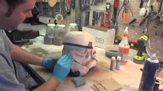 TK4510  Weathering a Star Wars Sandtrooper Helmet [upl. by Newell]