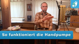 So funktioniert die Aquamichel Handpumpe [upl. by Aihselef]