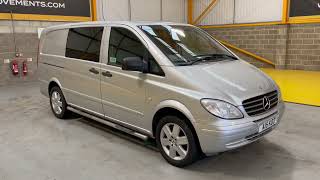 New In Stocklist For Sale MERCEDES BENZ VITO 111 CDI 5 SEATER DUALINER – 2010 – A15 KOO [upl. by Eibocaj]