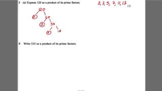 GCSE Revision Video 15  Product of Prime Factors [upl. by Silra758]